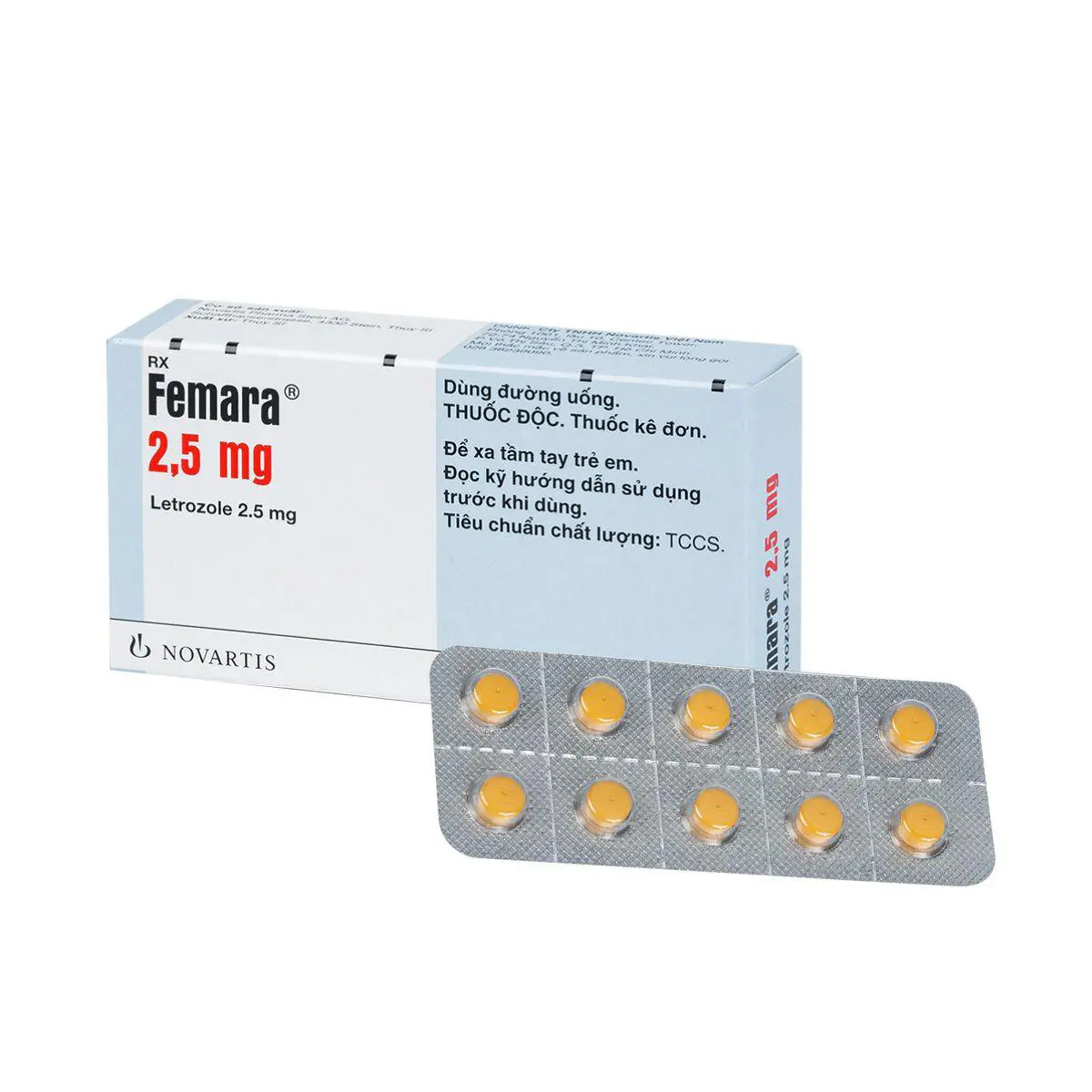 Femara 2.5mg Novartis