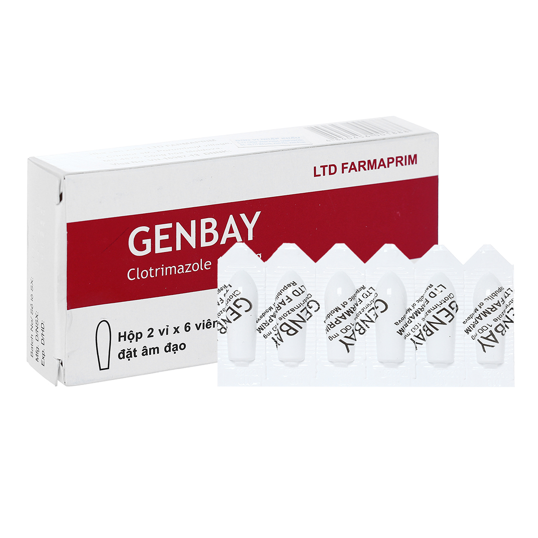 Genbay Farmaprim (2 vỉ x 6 viên)