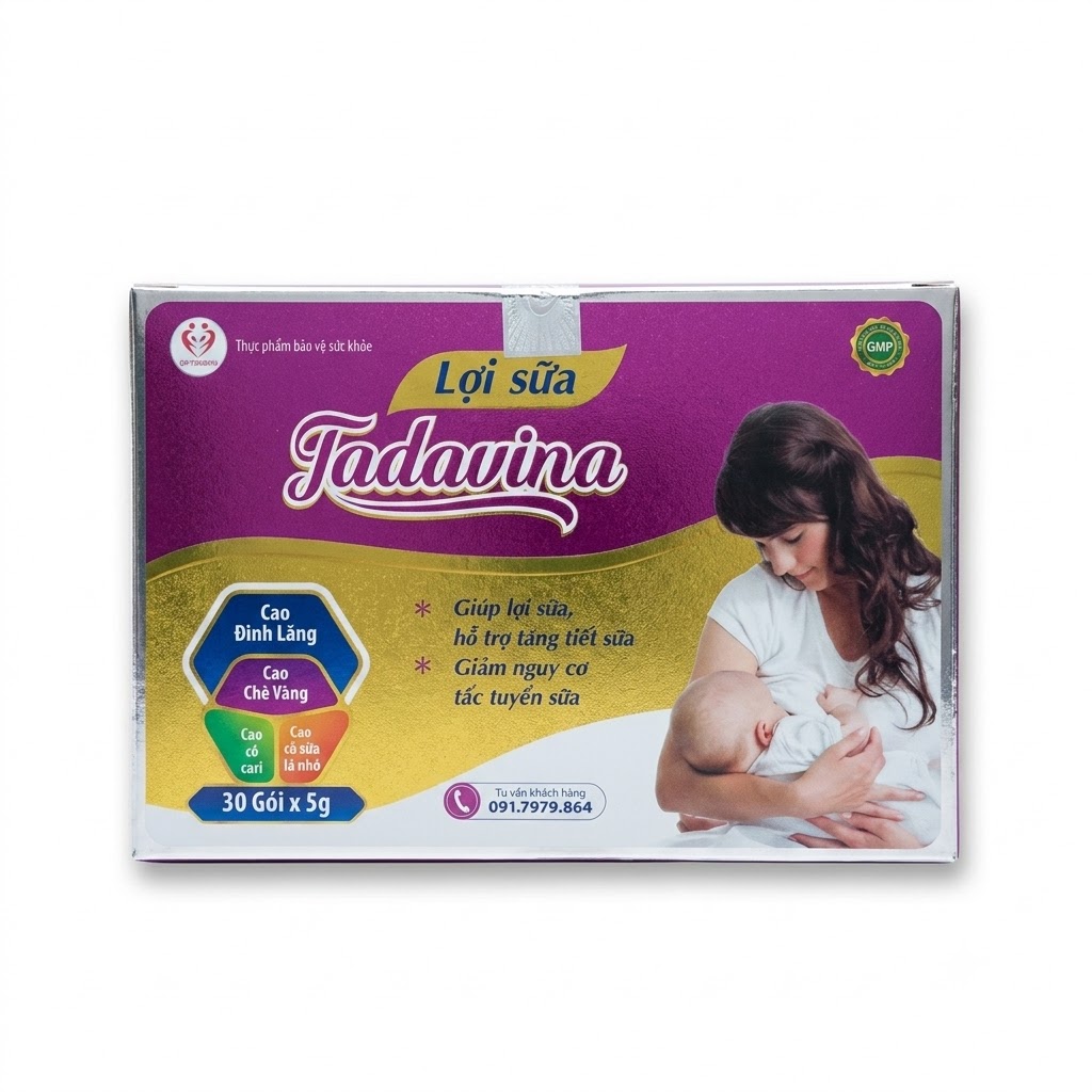 Cốm lợi sữa Tadavina